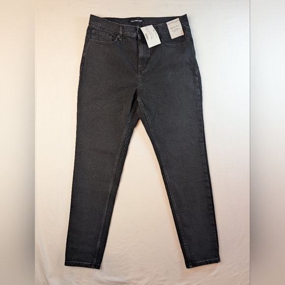 24. Nwt Calvin Klein Women's Gray Jeans - Picture 1 of 5